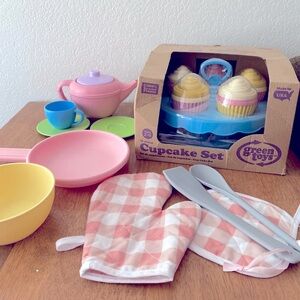 Green Toys & KidKraft Pretend Play Lot